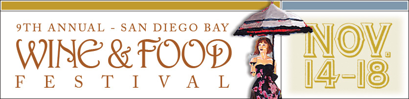 wine food festival wine exhibitor banner